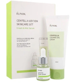 iUNIK Centella Edition Zestaw krem 60 ml + serum 15 ml