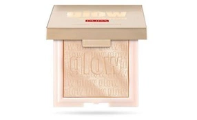 PUPA Milano Glow Obsession Rozświetlacz do twarzy w kompakcie 100 Light Gold