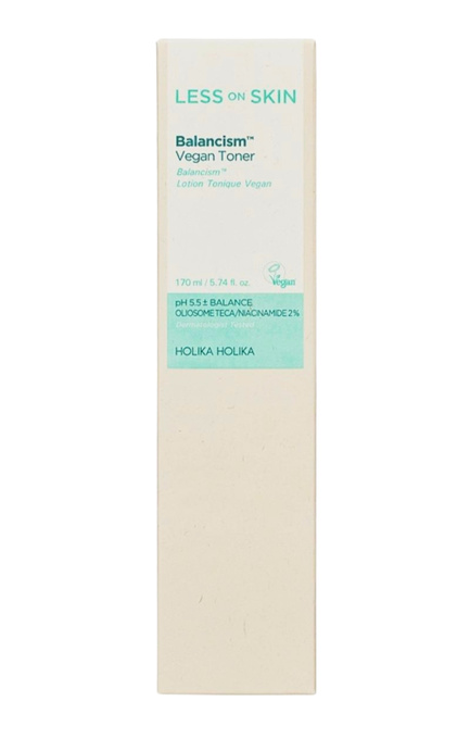Holika Holika Less on Skin Balancism Vegan Toner - Toner przywracający równowagę, 170 ml