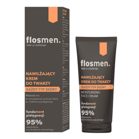 Floslek Flosmen Nawilżający krem do twarzy, 50 ml