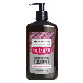 Arganicare Collagen odżywka odbudowująca do cienkich włosów, 400 ml