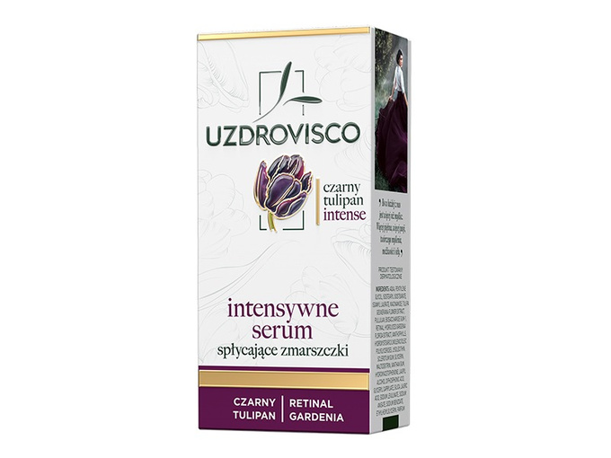 Uzdrovisco Czarny Tulipan Intense Intensywne serum spłycające zmarszczki 30 ml