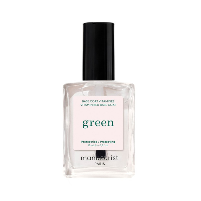 Manucurist Green Vitaminized Base Coat Baza pod lakier do paznokci, 15 ml
