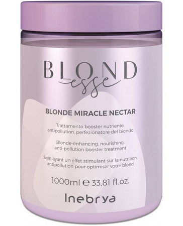 Blondesse Blonde Miracle Nectar odżywcza kuracja do włosów blond 1000 ml