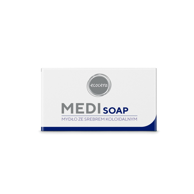 Ecocera medi soap mydło antybakteryjne w kostce ze srebrem koloidalnym 100 g