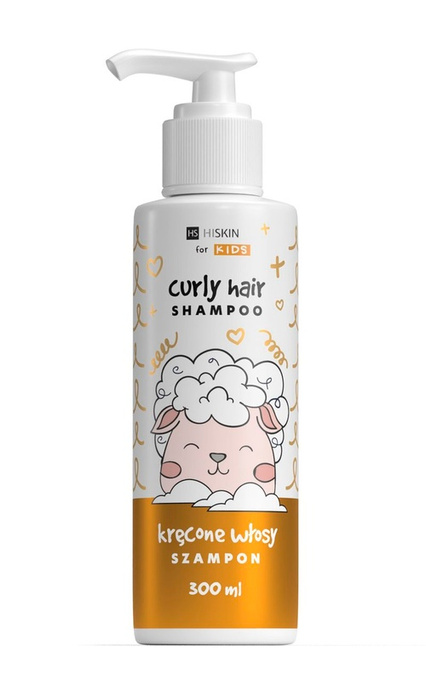 HISKIN KIDS Szampon do włosów kręconych, 300 ml