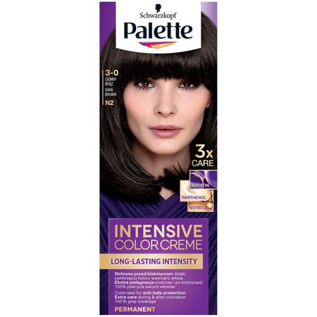 Intensive Color Creme farba do włosów w kremie 3-0 (N2) Ciemny Brąz