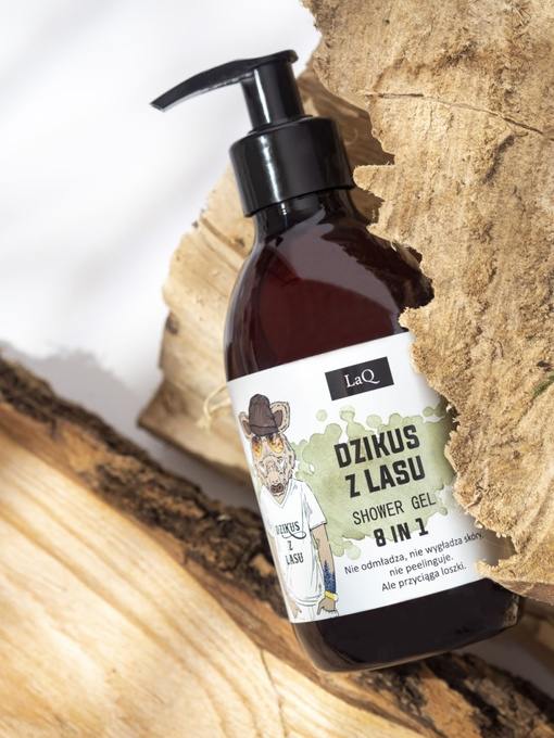 LaQ DZIKUS Z LASU żel pod prysznic, 500 ml