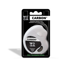 WOOM Carbon+ Nić dentystyczna, 30 m