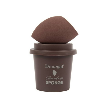 Morning Coffee gąbka do makijażu z etui Chocolate Sponge 4352