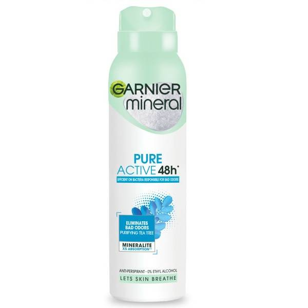 Mineral Pure Active antyperspirant spray 150 ml