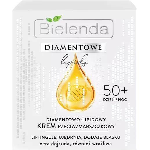 Bielenda Diamentowe Lipidy Diamentowo – lipidowy krem przeciwzmarszczkowy 50+ dzień/noc