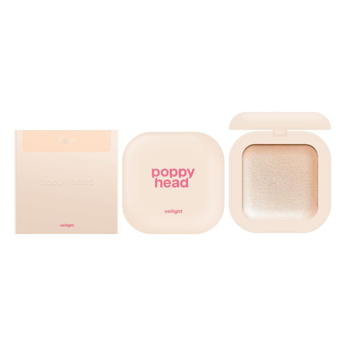poppy head veilight Puder rozświetlający - 01 Radiant Halo, 12 g