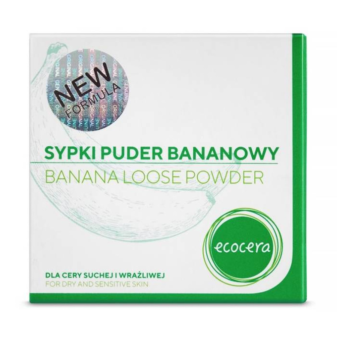 Ecocera sypki puder bananowy 8 g