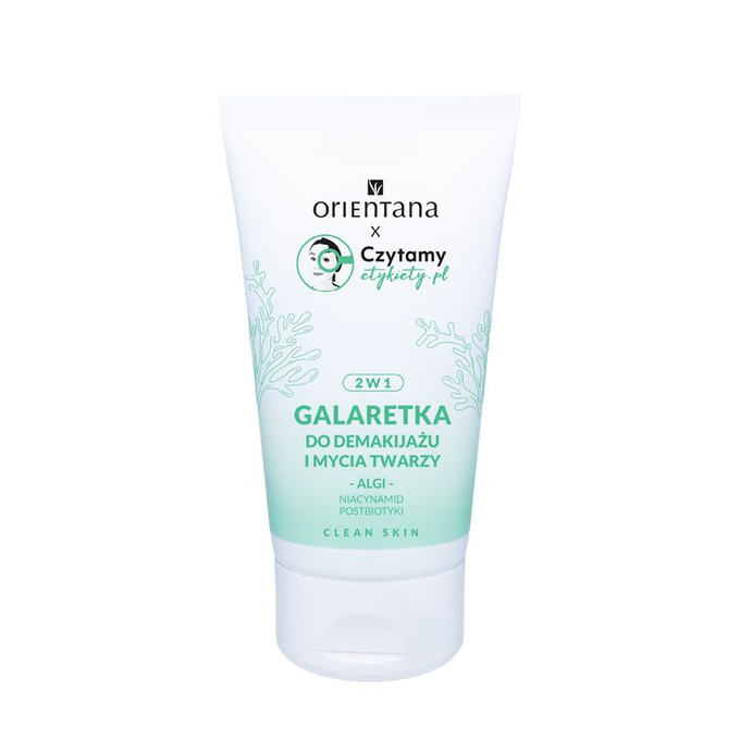 Orientana Clean Skin Galaretka do mycia twarzy i demakijażu, 125 ml