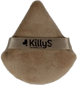 KillyS Puszek do pudru trójkątny beżowy