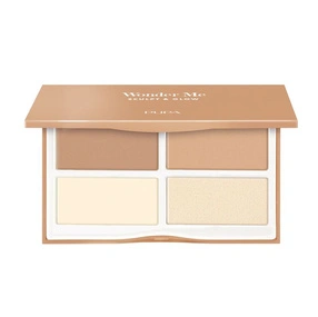 PUPA Milano Wonder Me Sculpt & Glow Paleta do konturowania - 001 Light Skin