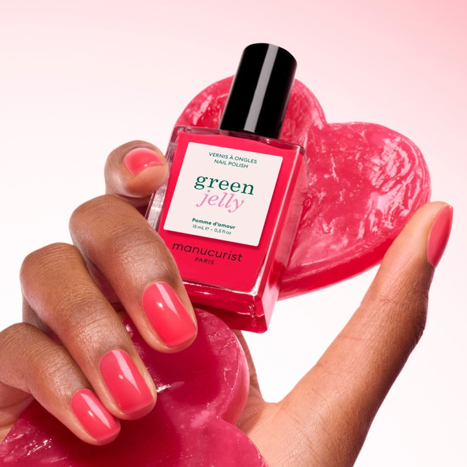 Manucurist Green Jelly Lakier do paznokci - Pomme d'amour, 15 ml