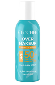 Clochee SPF 50 UV SPRAY Mgiełka ochronna na makijaż 75 ml