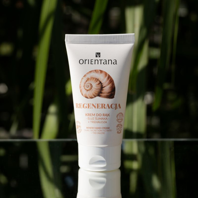 Orientana Naturalny krem do rąk ze śluzem ślimaka 50 ml
