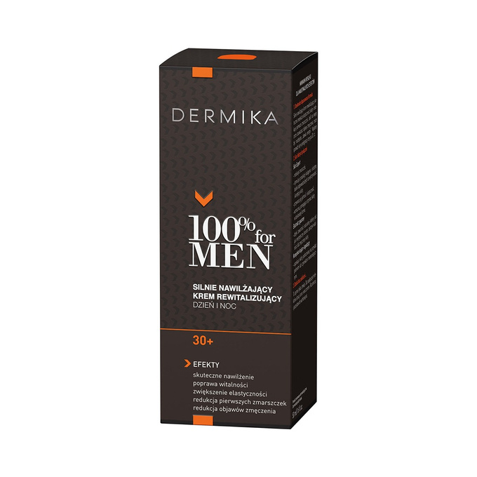 Dermika 100% For Men Krem nawilżający 30+ 50 ml