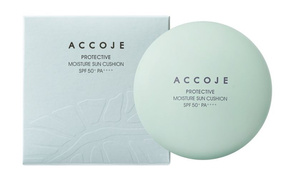ACCOJE Protective Moisture Sun Cushion SPF50+ PA++++ krem z filtrem, 17 g