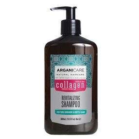 Arganicare Collagen szampon rewitalizujący do cienkich włosów, 400 ml