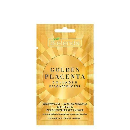 Bielenda Golden Placenta Collagen Reconstructor - Odżywczo - wzmacniająca maseczka przeciwzmarszczkowa