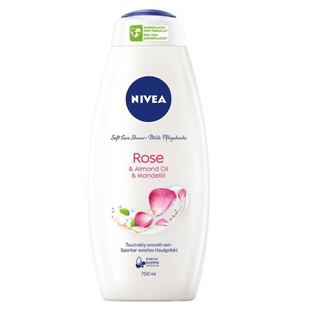 Rose & Almond Oil Care Shower pielęgnujący żel pod prysznic 750 ml