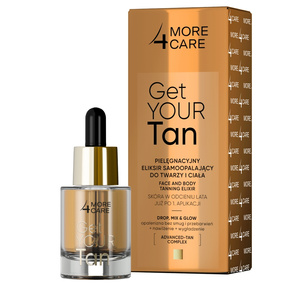 More4Care Get Your Tan! eliksir samoopalający do twarzy i ciała 15ml