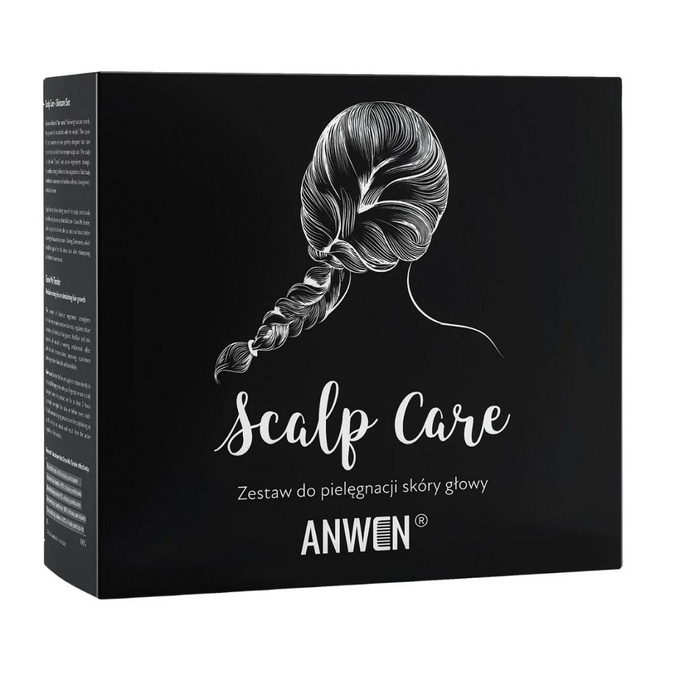 Anwen Scalp Care zestaw do pielęgnacji skóry głowy Grow Me Tender ziołowa wcierka rozgrzewająca + Darling Clementine serum do pielęgnacji skóry głowy 150 ml, 150 ml