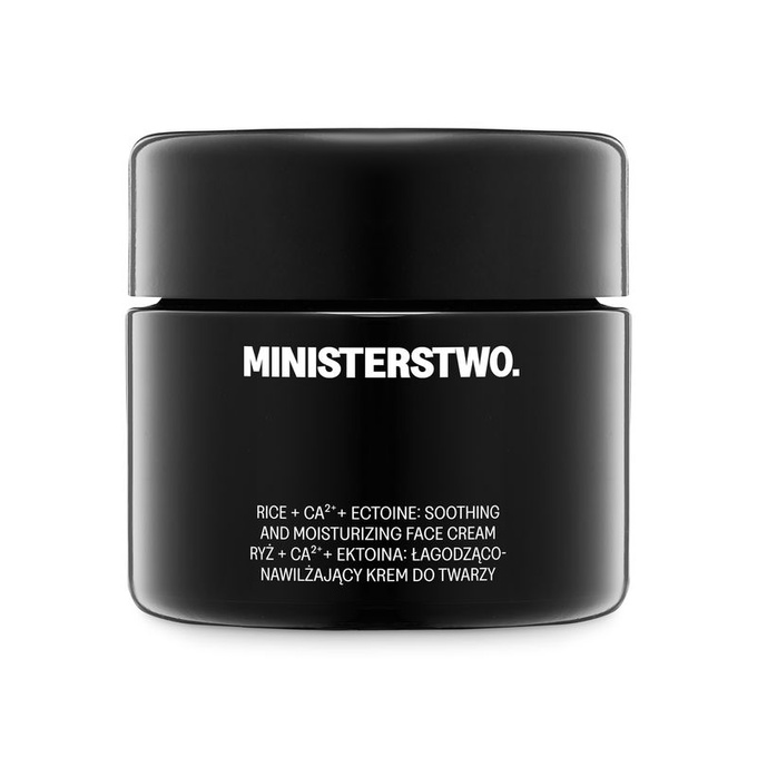 Ministerstwo Dobrego Mydła Krem do twarzy Ryż + Ektoina, 50 ml