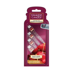 Yankee Candle Car Jar Vent Stick Zapach do samochodu Black Cherry
