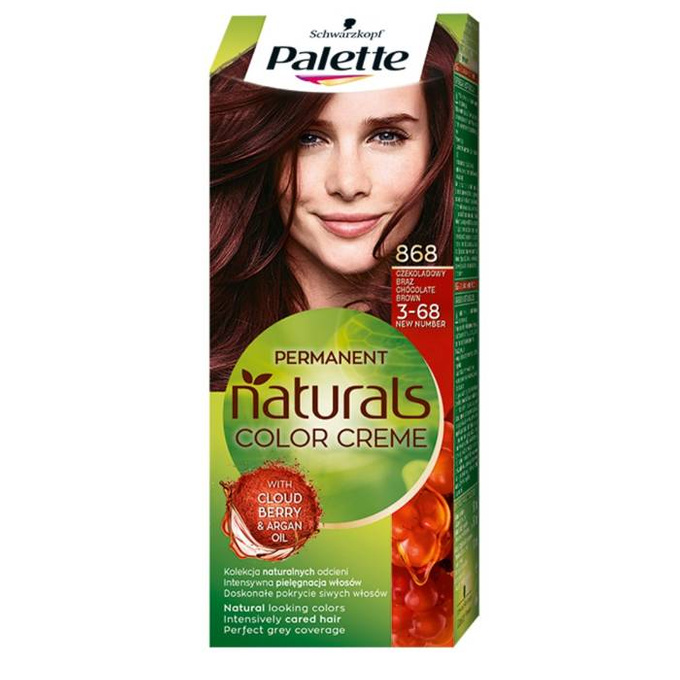 Permanent Naturals Color Creme farba do włosów trwale koloryzująca 868/ 3-68 Czekoladowy Brąz