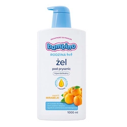Rodzina żel pod prysznic hiperdelikatny Mirabelka 1000 ml