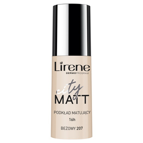 Lirene City Matt podkład matujący do twarzy 207 Beżowy 30ml