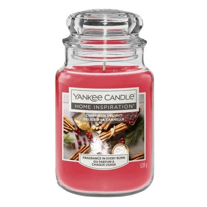 Yankee Candle CINNAMON DELIGHT - świeca duża 538 g