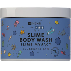 HISKIN KIDS Slime myjący do kapieli, Blueberry, 150 ml