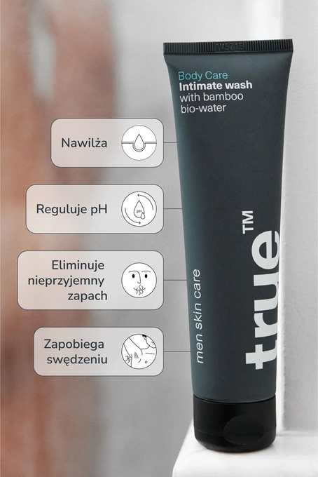 true™ men skin care Żel do higieny intymnej, 100 ml