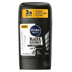 Men Black&White Invisible Original antyperspirant w sztyfcie 50 ml