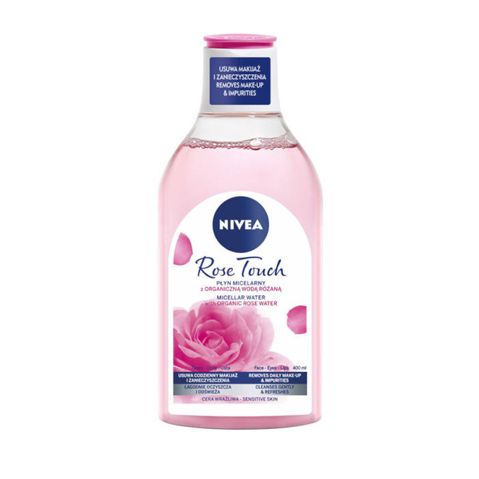 Rose Touch płyn micelarny z organiczną wodą różaną 400 ml