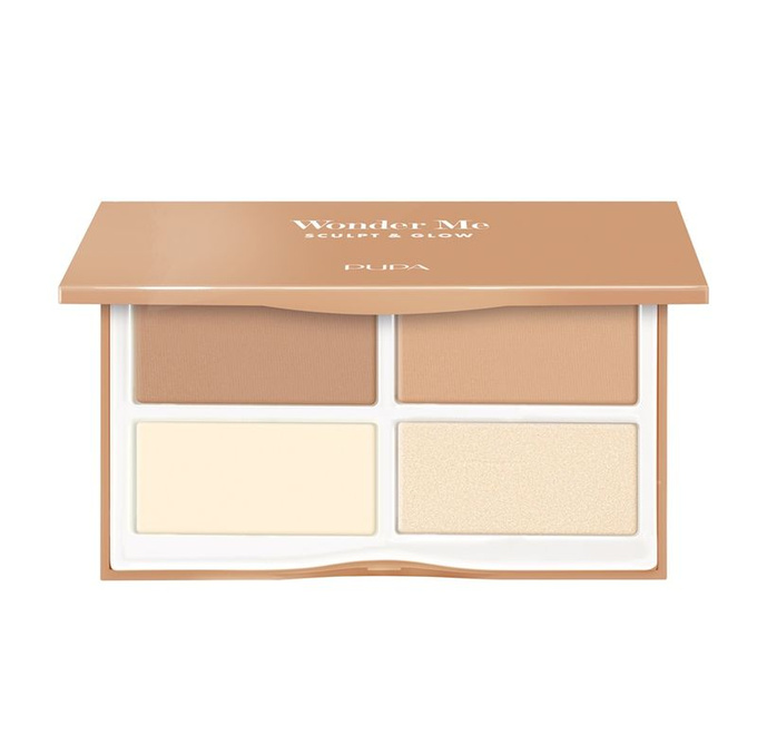 PUPA Milano Wonder Me Sculpt & Glow Paleta do konturowania - 001 Light Skin