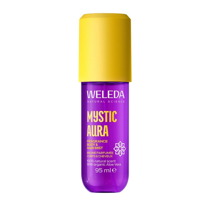 WELEDA Mystic Aura Zapachowa mgiełka do ciała i włosów z aloesem, 95 ml