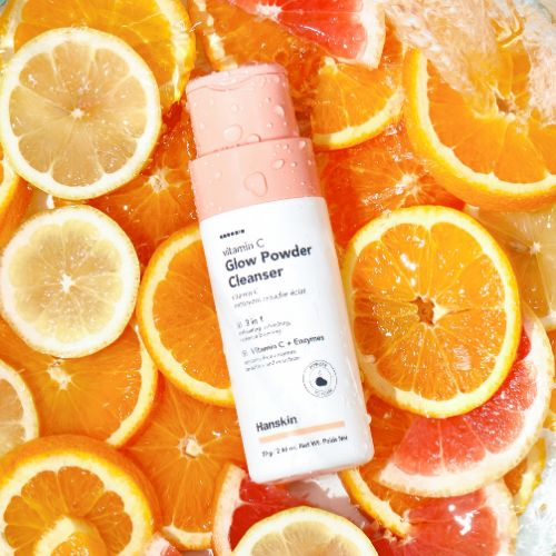 Hanskin Vitamin C Puder oczyszczający do twarzy z witaminą C, 70 g
