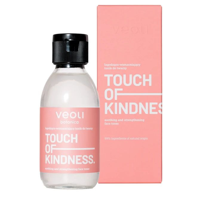 Veoli Botanica Touch of Kindness Łagodzący tonik do twarzy, 150 ml