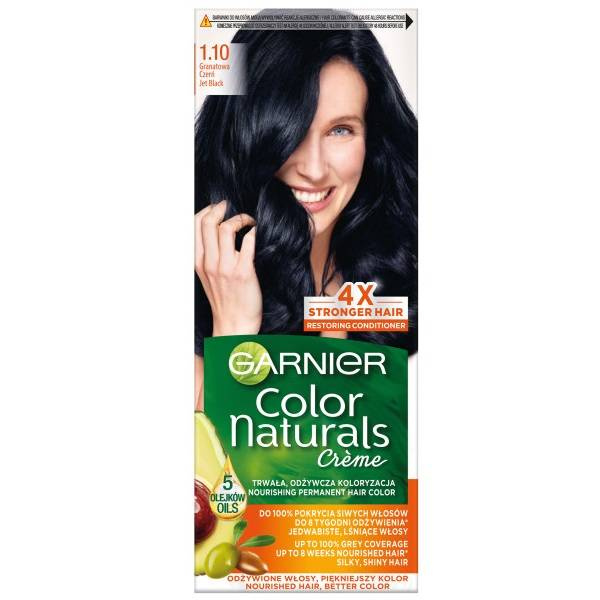 Color Naturals farba do włosów 1.10 Granatowa Czerń