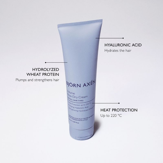Björn Axén VOLUME Blow Dry Krem do stylizacji dodający objętości, 150 ml