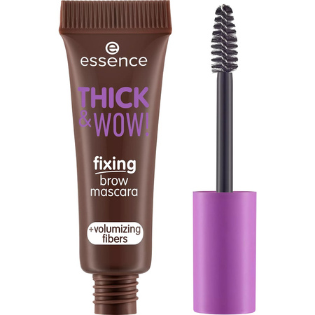 Essence Thick &amp; Wow! utrwalający tusz do brwi 03 Brunette Brown 6ml