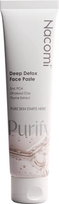 Nacomi Deep Detox pasta do mycia twarzy, 100 ml