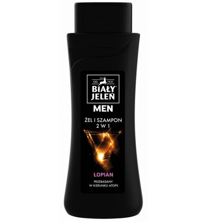 For Men hipoalergiczny żel & szampon 2w1 z łopianem 300 ml